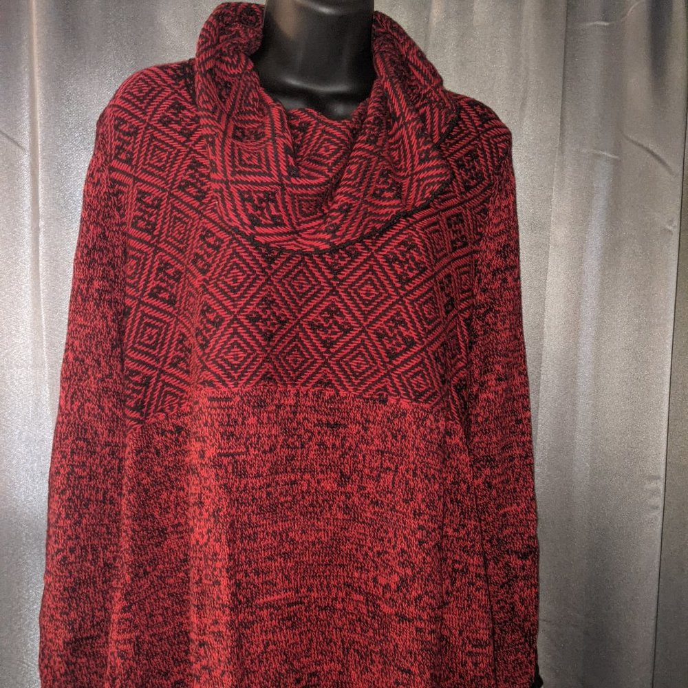 STYLE & CO WOMENS COWL NECK SWEATER SZ XL